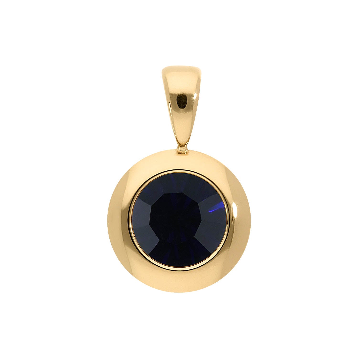 Tondo pendant 13 mm - Gold