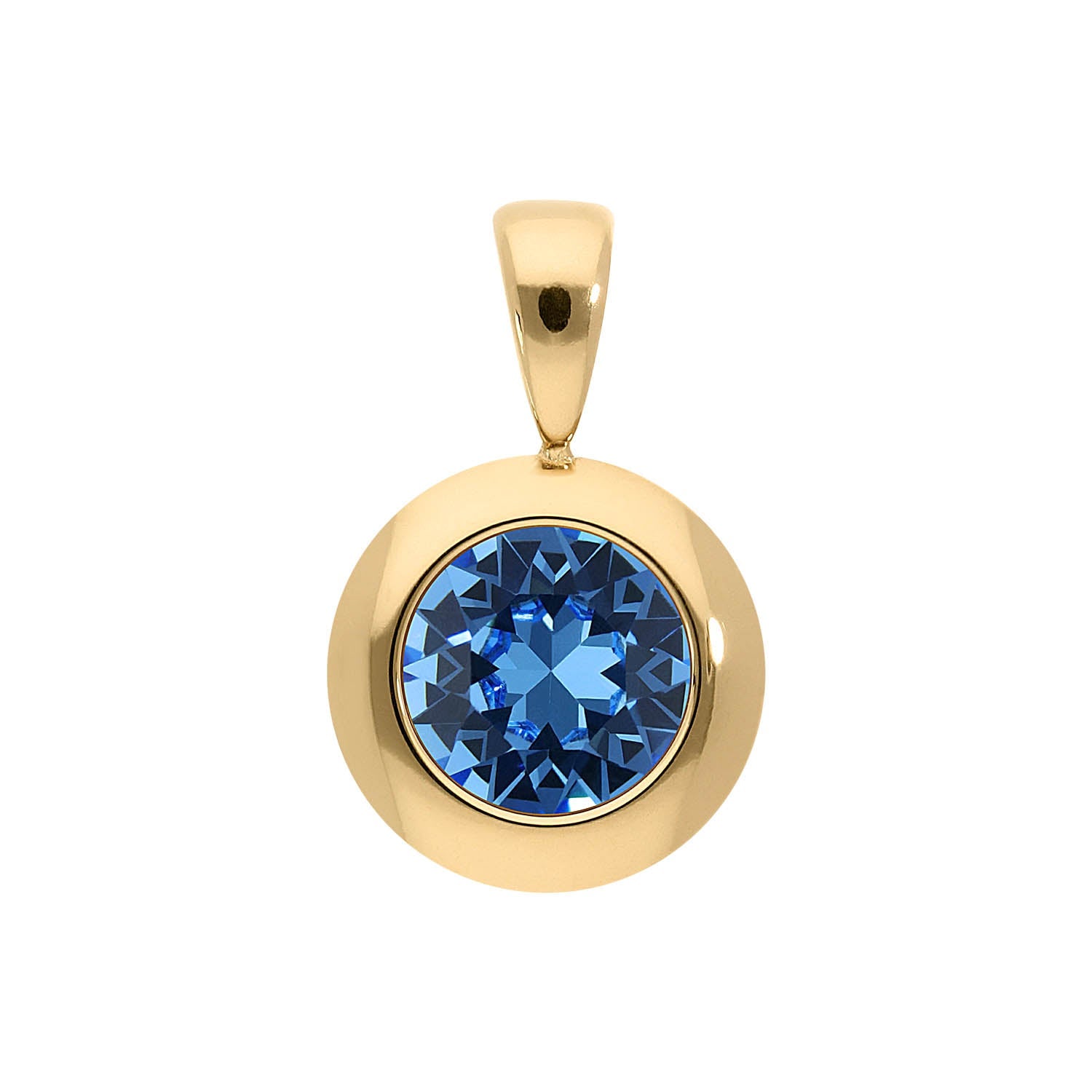 Tondo pendant 13 mm - Gold