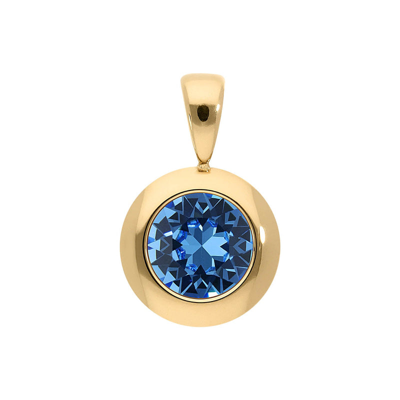 Tondo pendant 13 mm - Gold