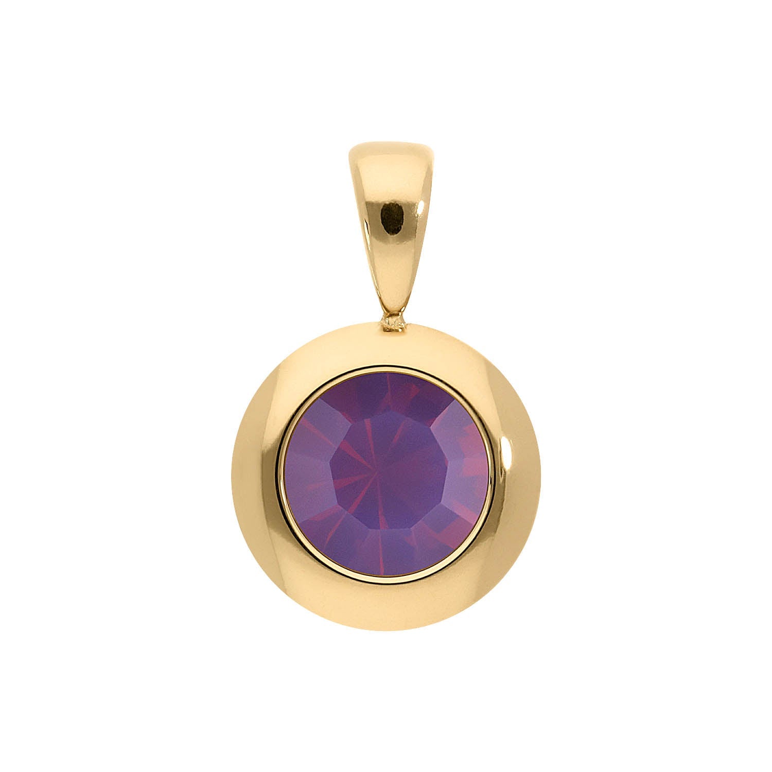 Tondo pendant 13 mm - Gold