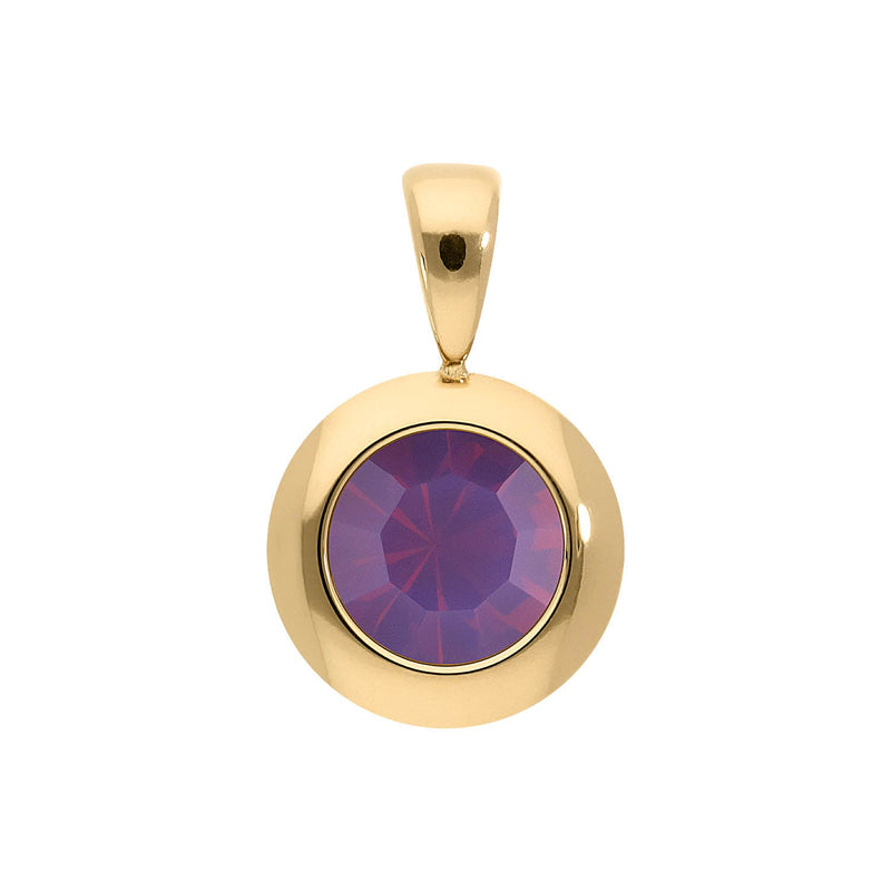 Tondo pendant 13 mm - Gold