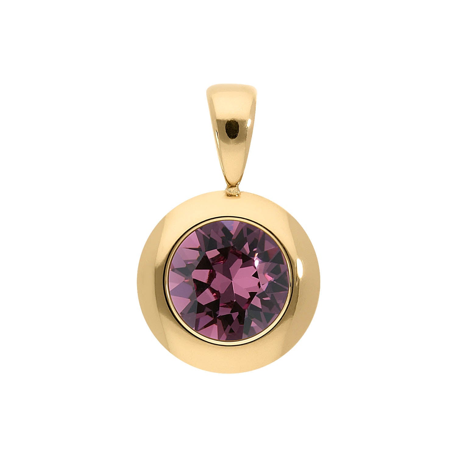 Tondo pendant 13 mm - Gold