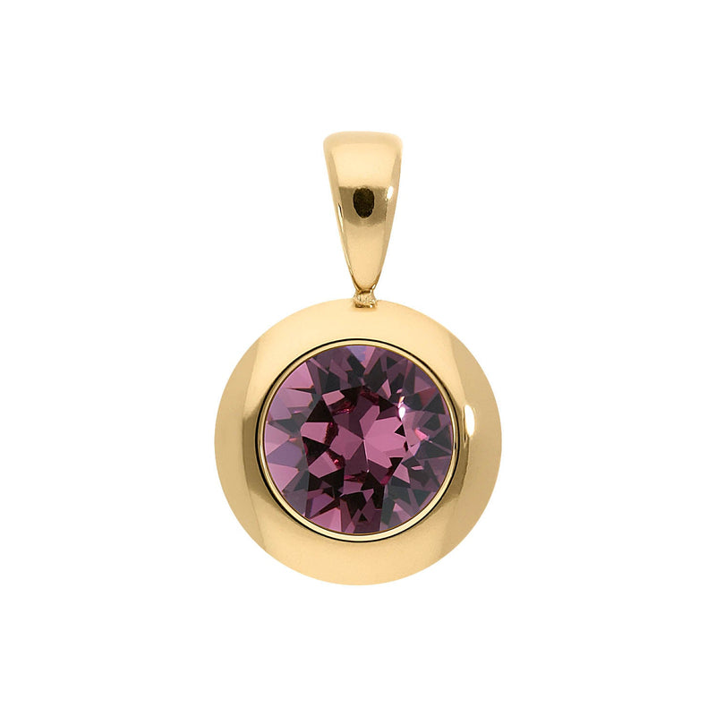 Tondo pendant 13 mm - Gold