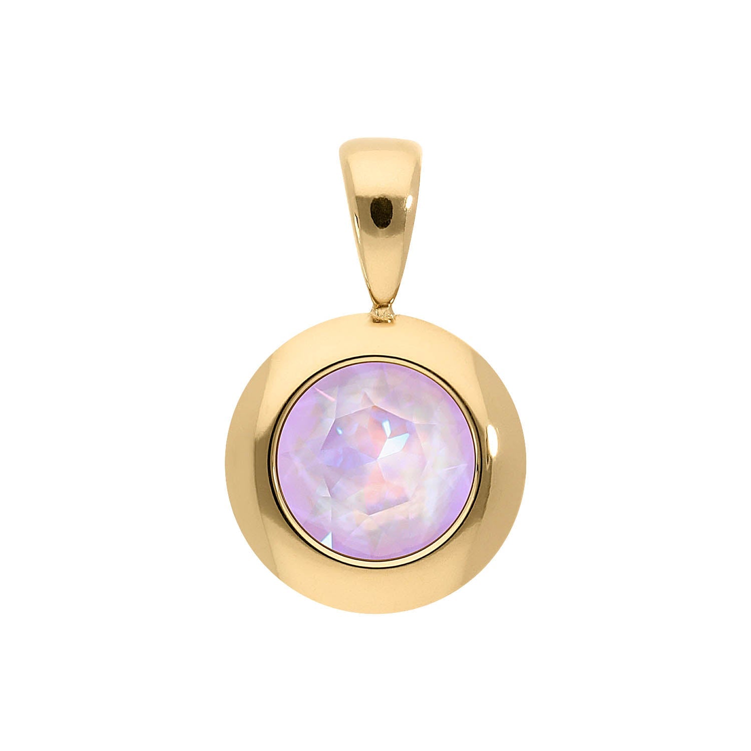 Tondo Anhänger 13 mm - Gold