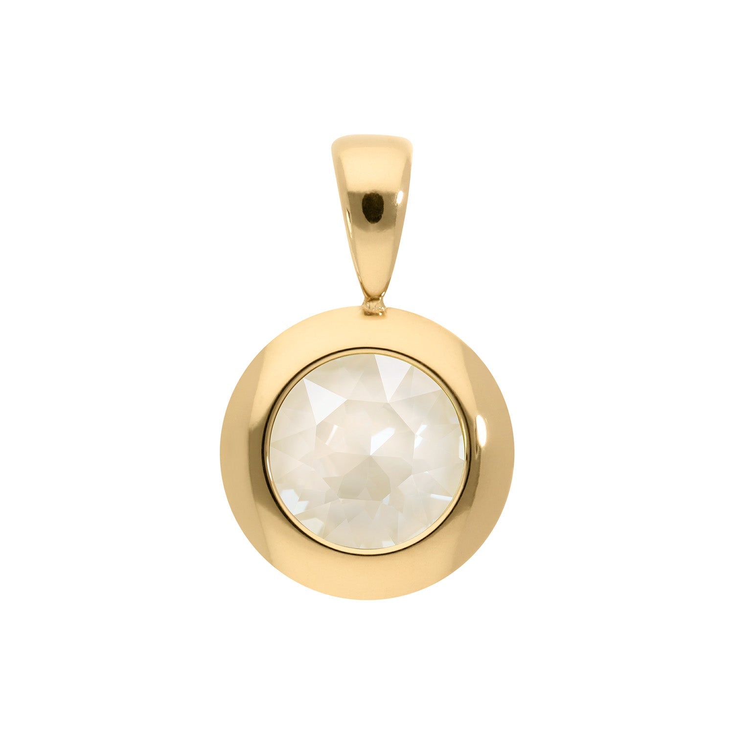 Tondo Anhänger 13 mm - Gold