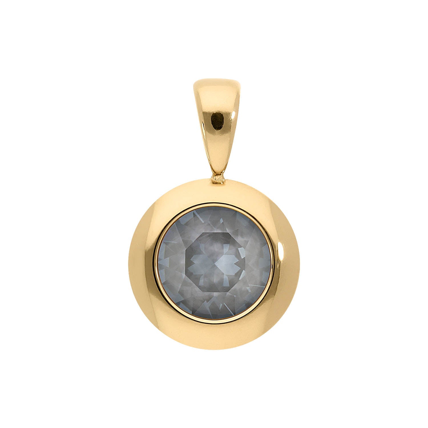 Tondo pendant 13 mm - Gold