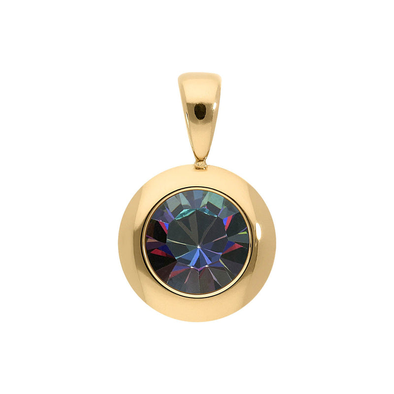 Tondo pendant 13 mm - Gold
