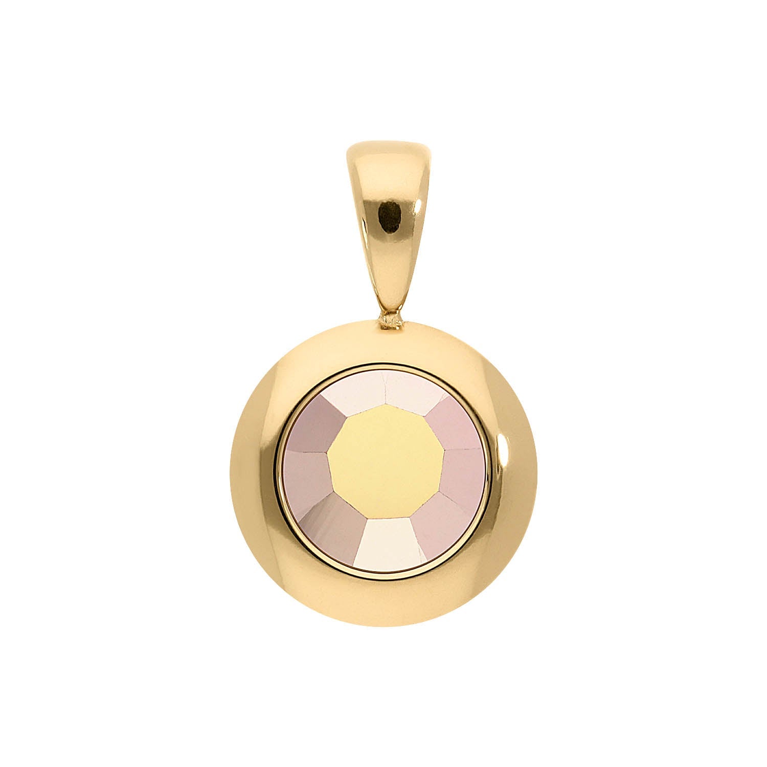 Tondo pendant 13 mm - Gold