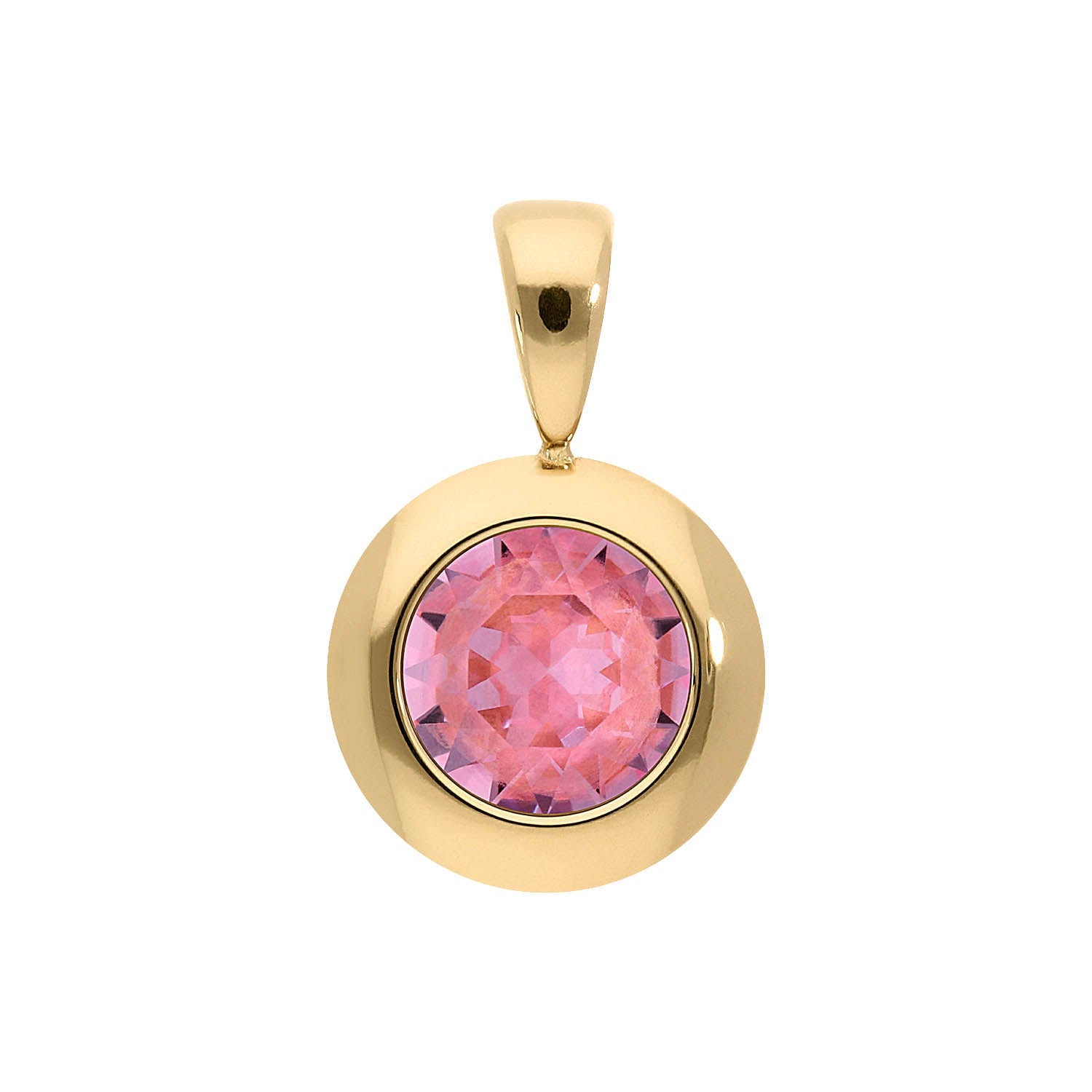 Tondo pendant 13 mm - Gold