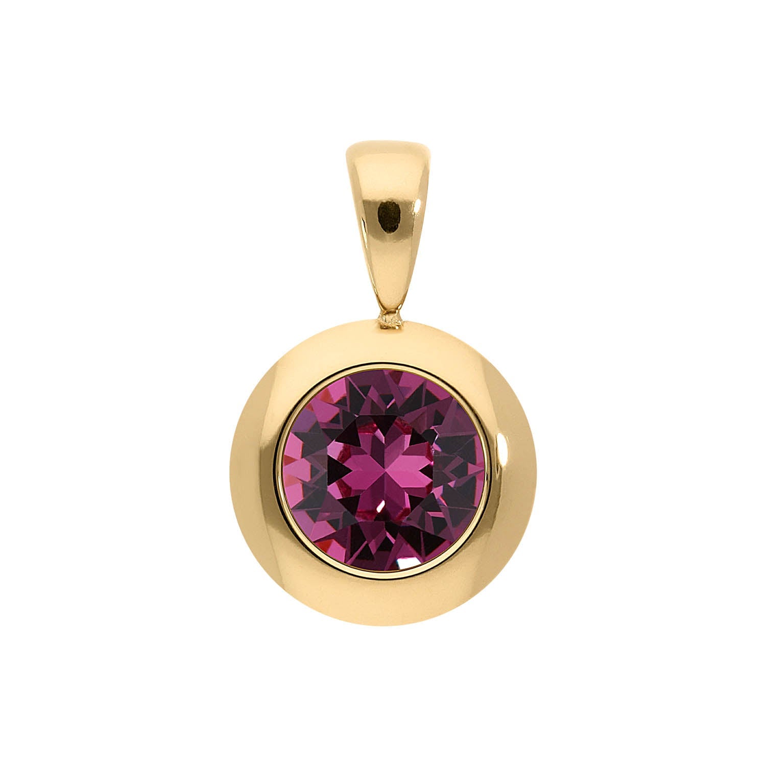Tondo Anhänger 13 mm - Gold