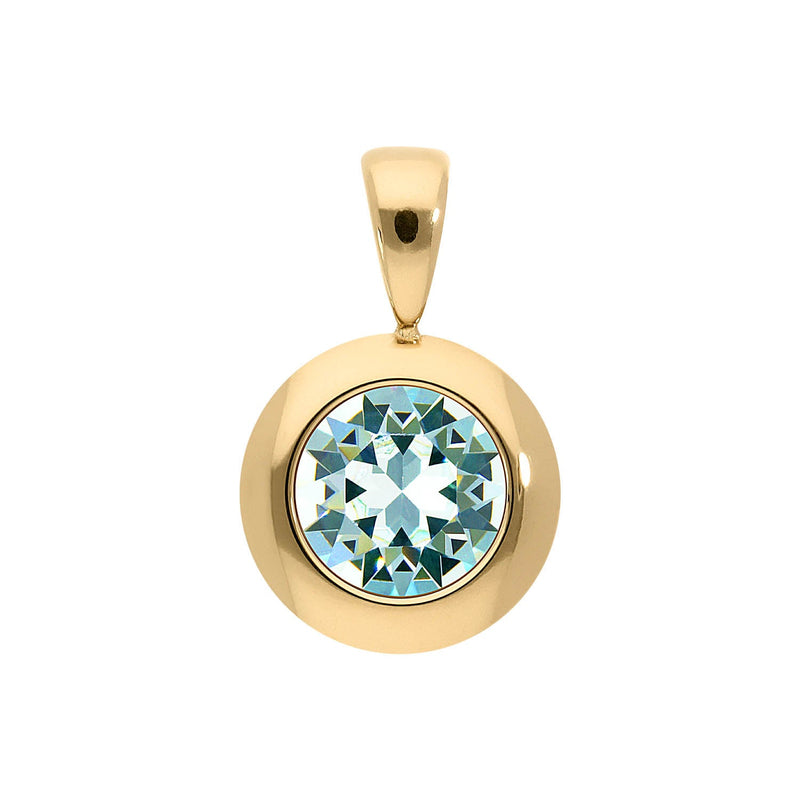 Tondo pendant 13 mm - Gold