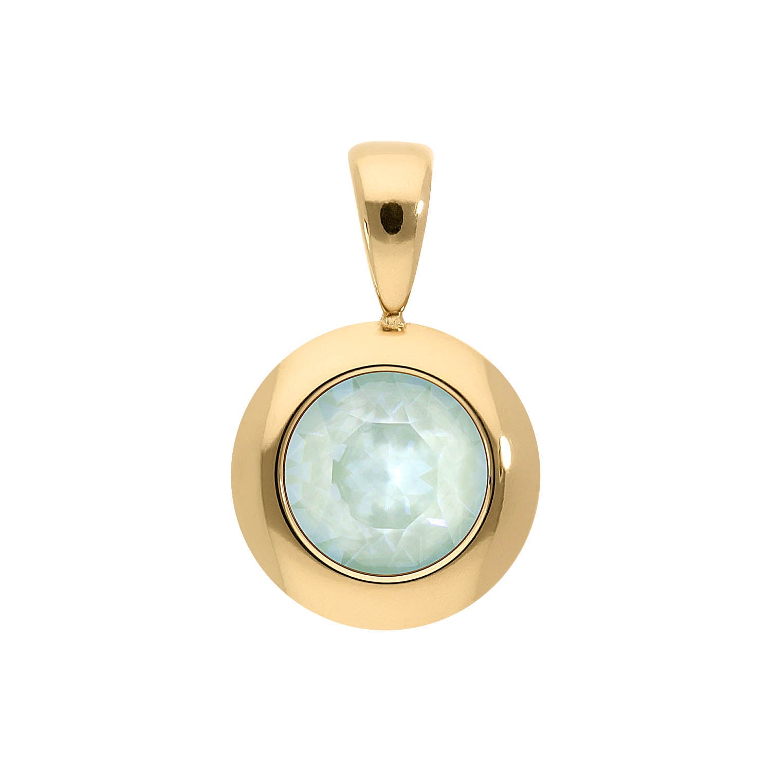 Tondo pendant 13 mm - Gold