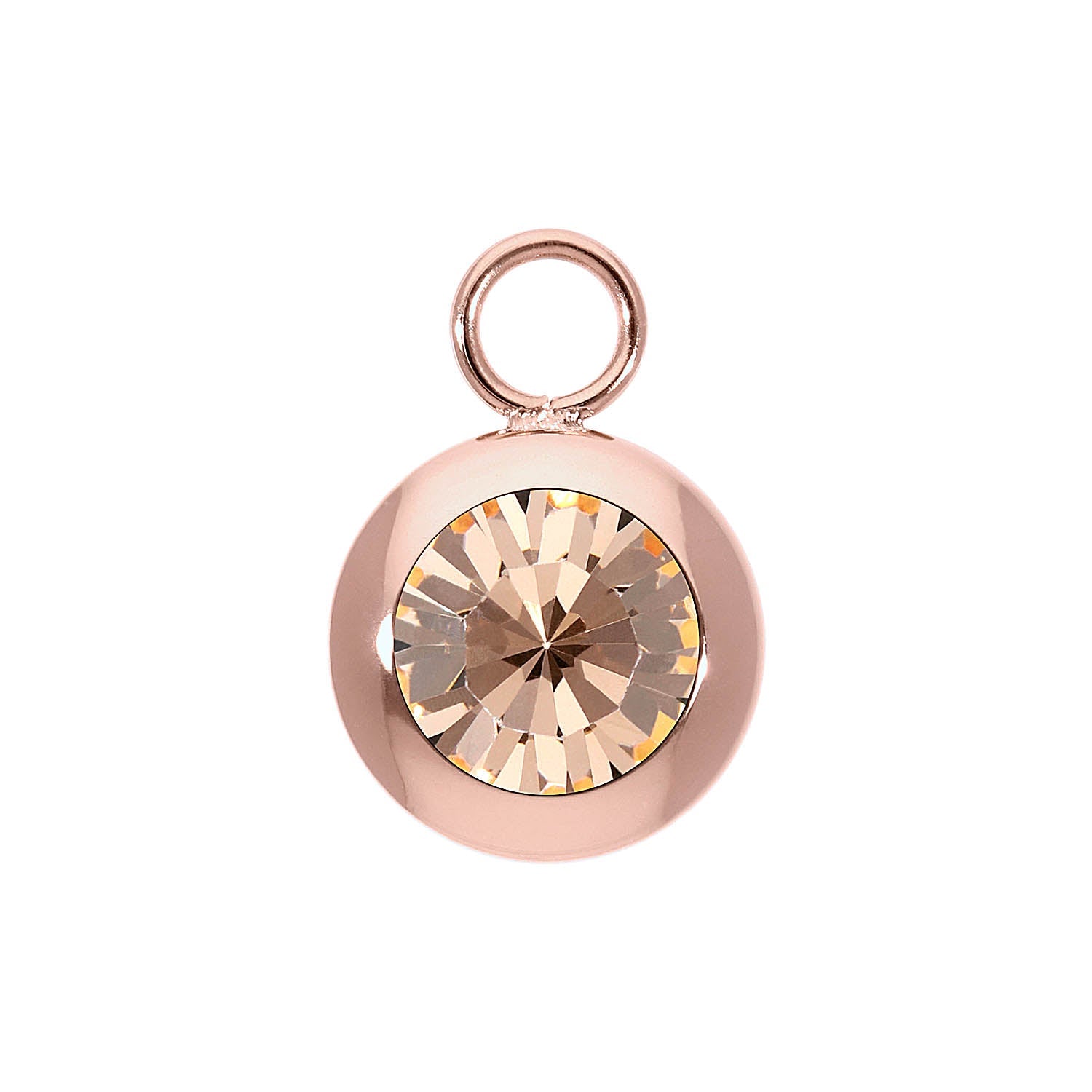 Tondo Charm 13 mm - Roségold
