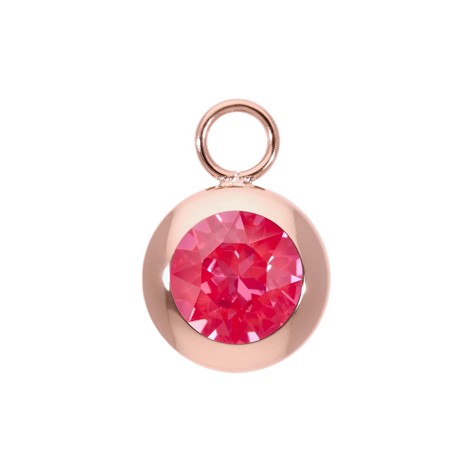 Tondo Charm 13 mm - Roségold