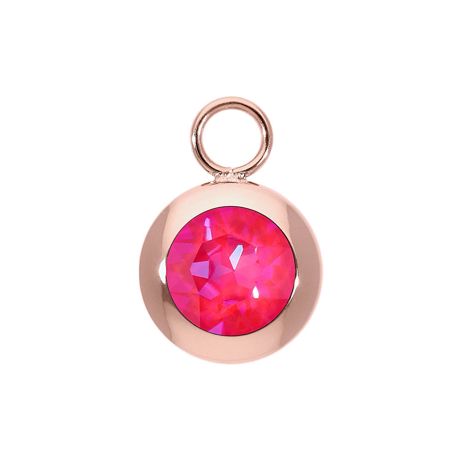 Tondo Charm 13 mm - Roségold