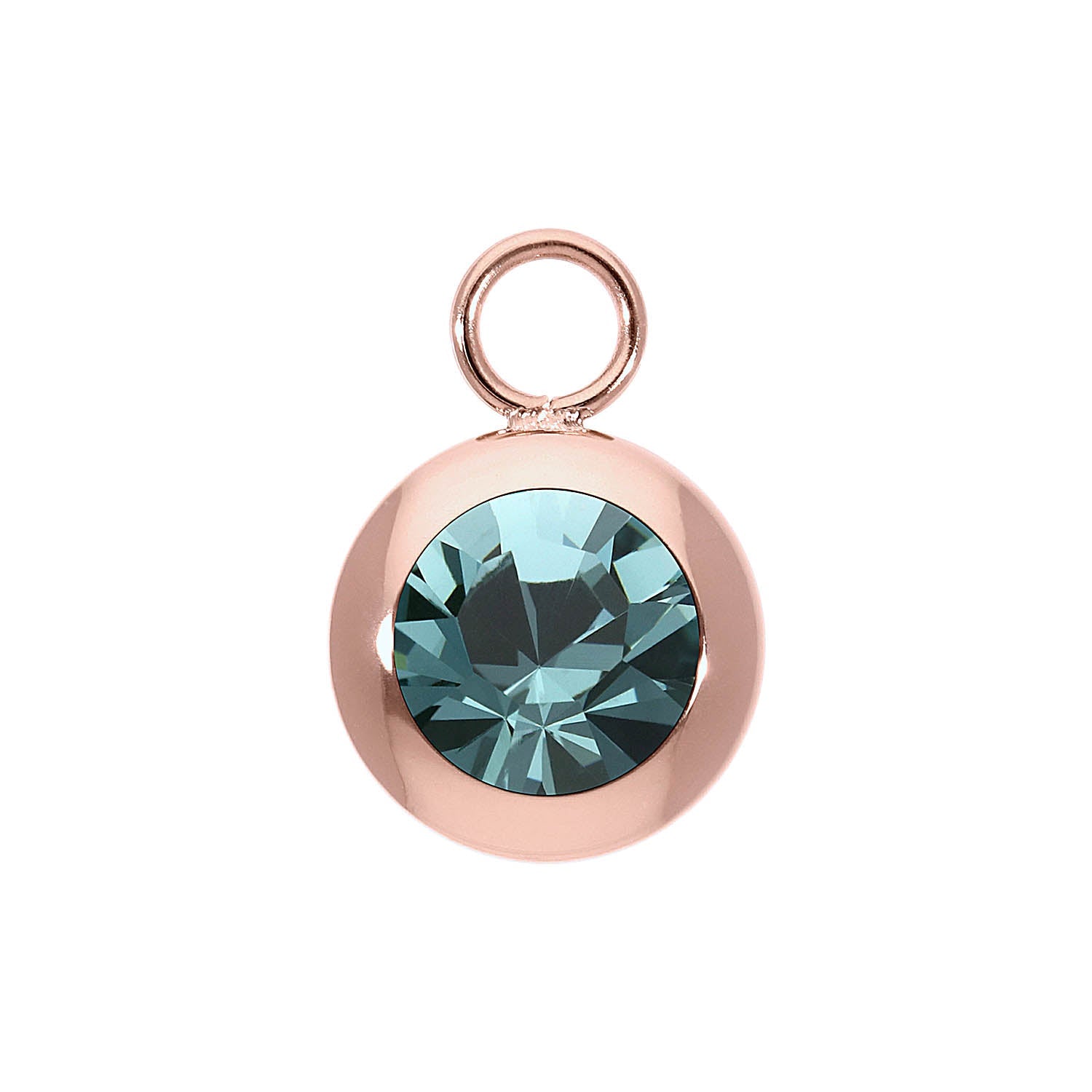 Tondo Charm 13 mm - Roségold