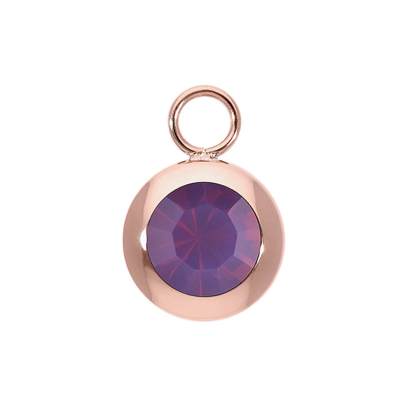 Tondo Charm 13 mm - Roségold