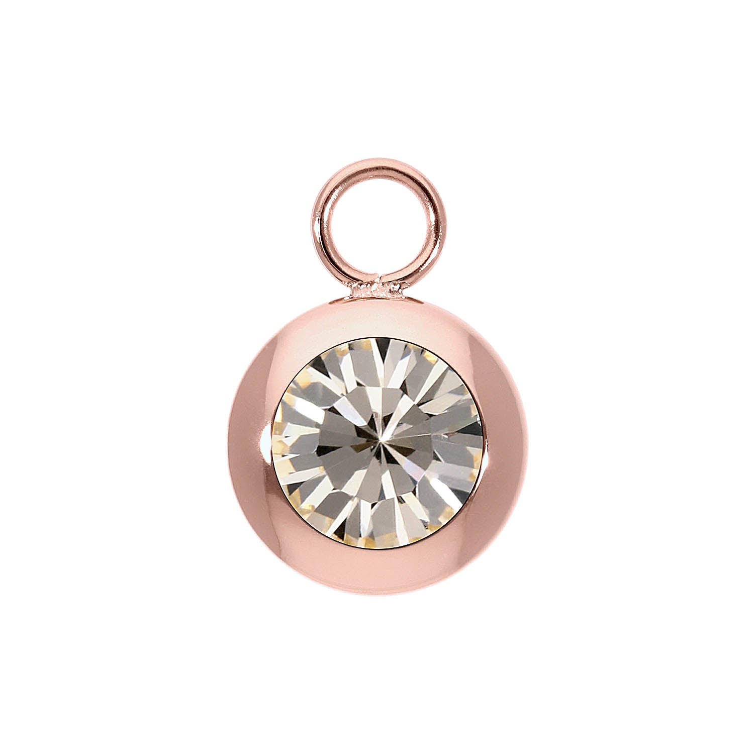 Tondo Charm 13 mm - Roségold