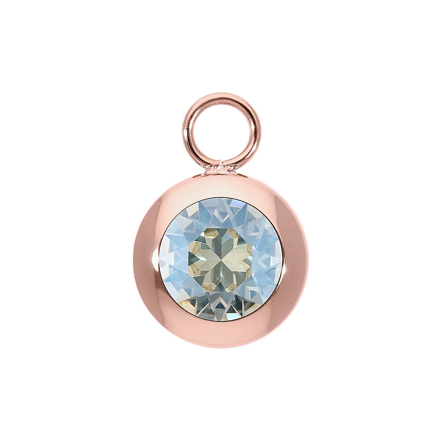 Tondo Charm 13 mm - Roségold
