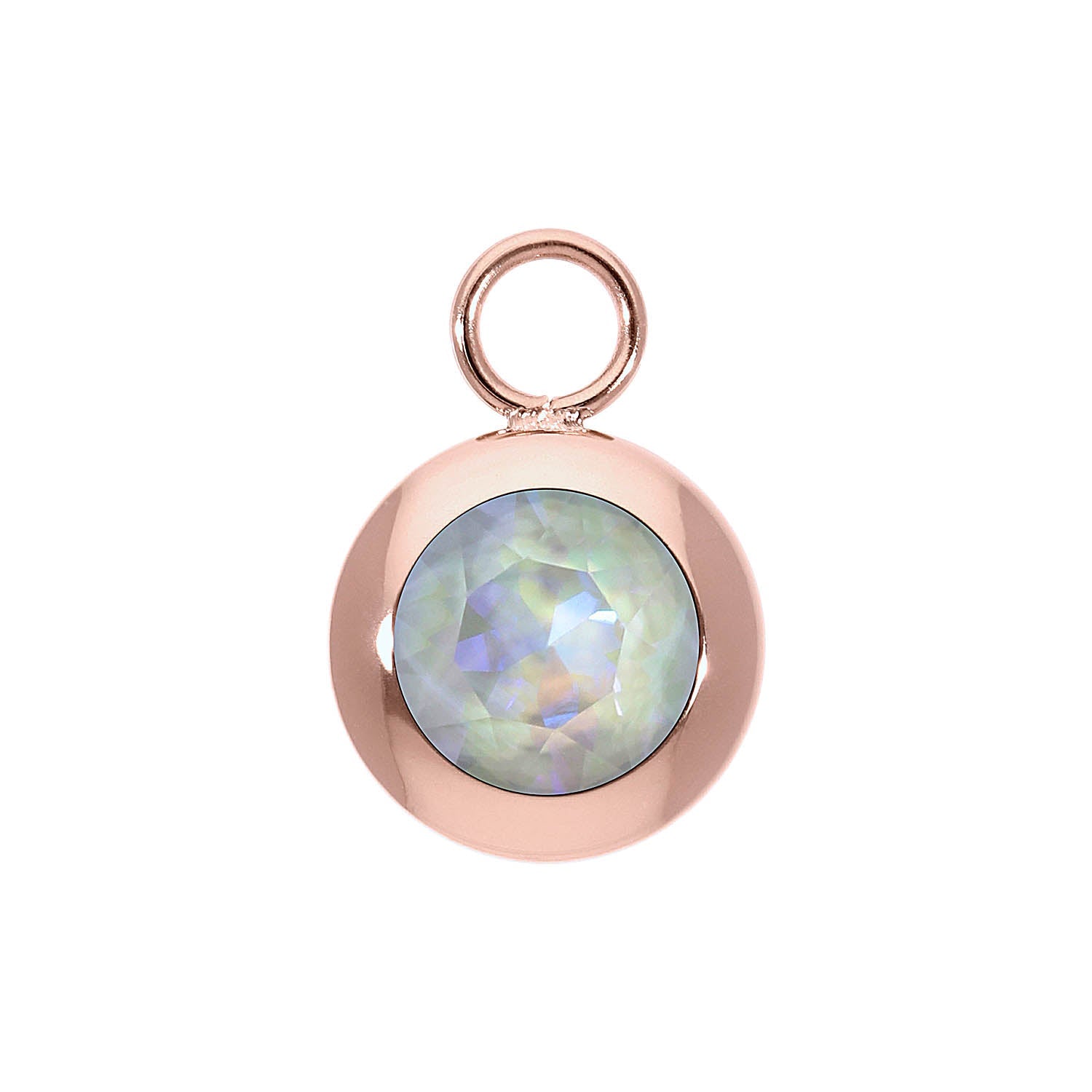 Tondo Charm 13 mm - Roségold