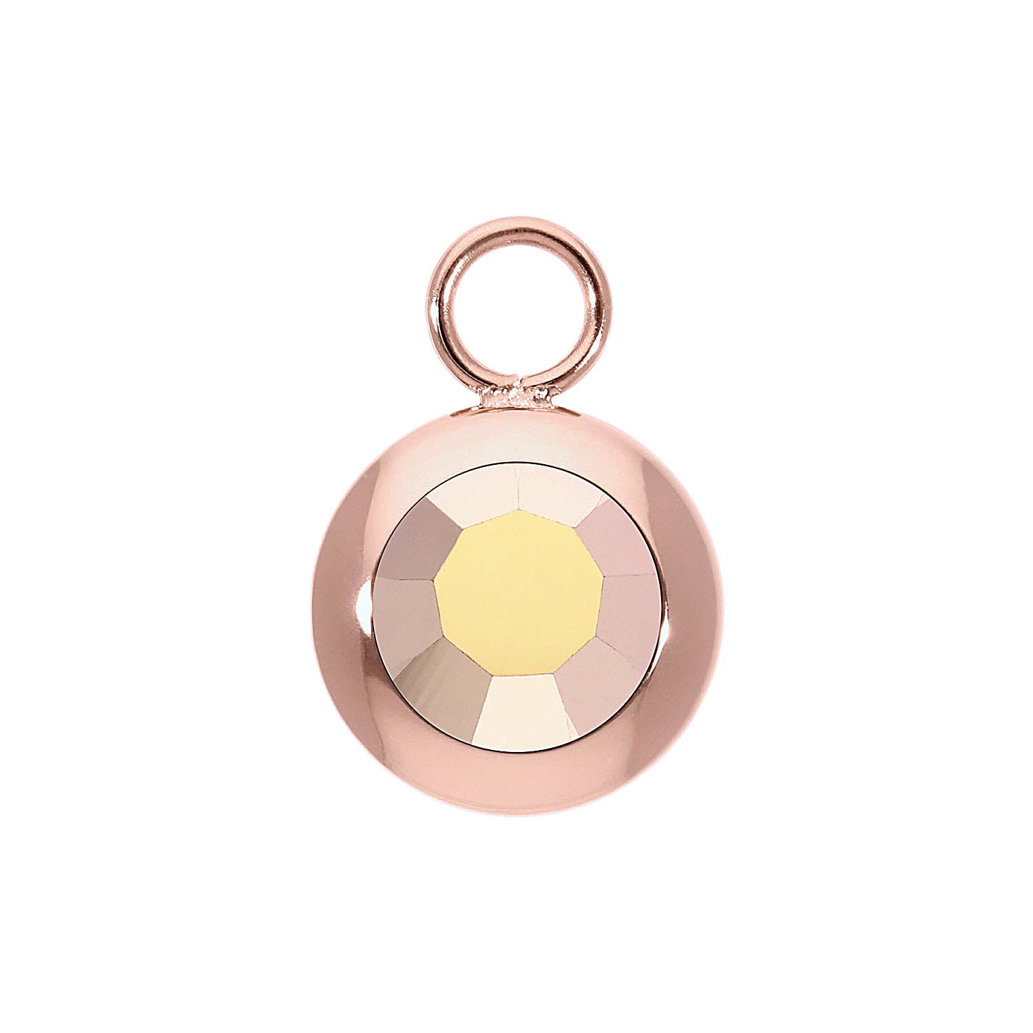 Tondo Charm 13 mm - Roségold