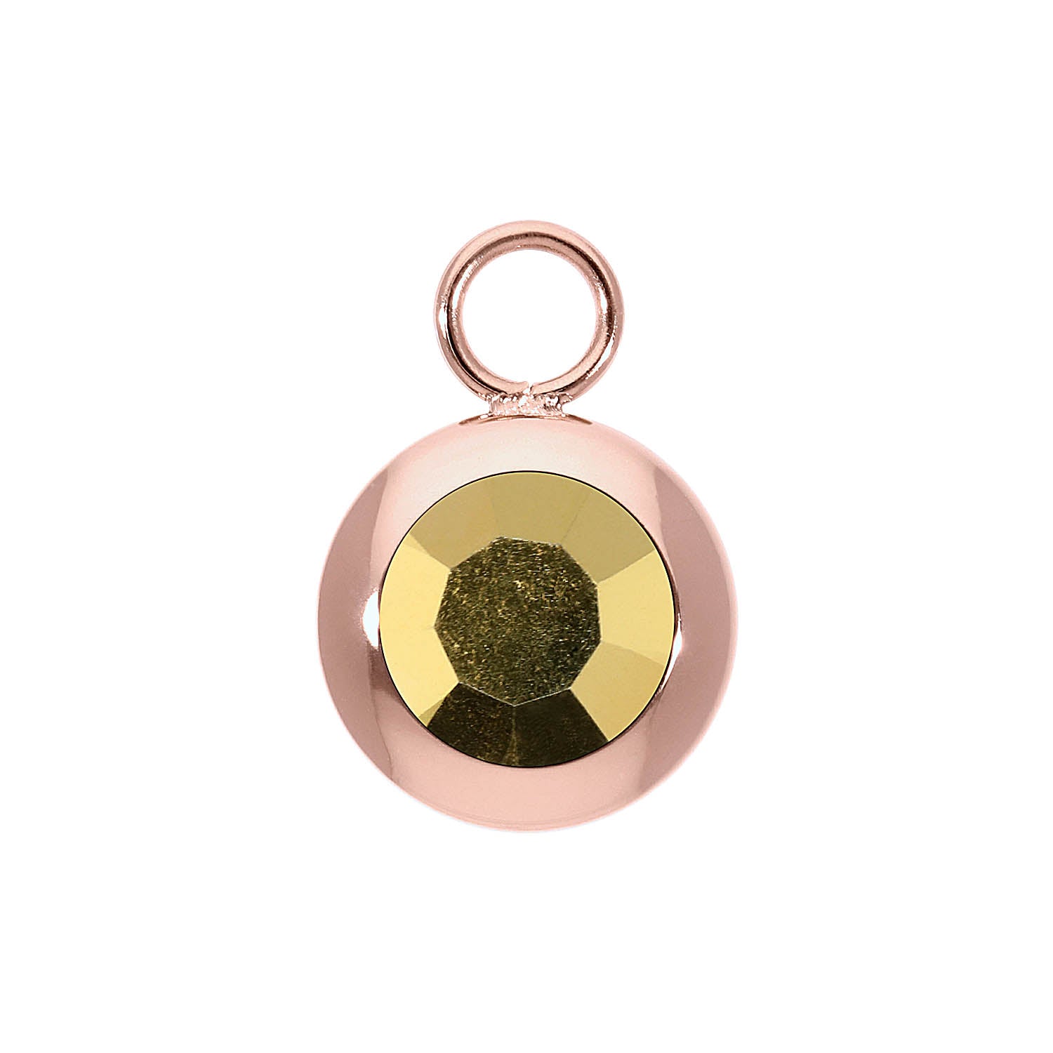 Tondo Charm 13 mm - Roségold