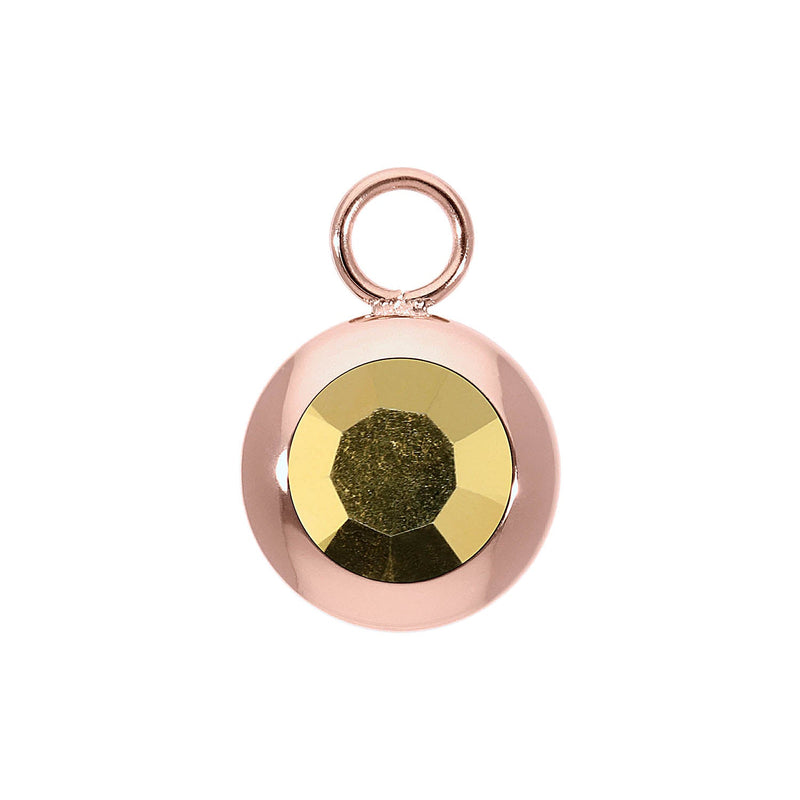 Tondo Charm 13 mm - Roségold