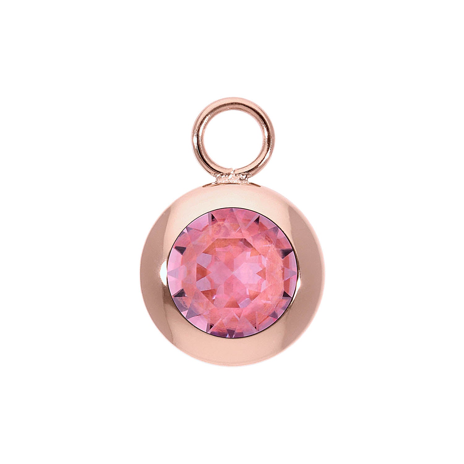 Tondo Charm 13 mm - Roségold