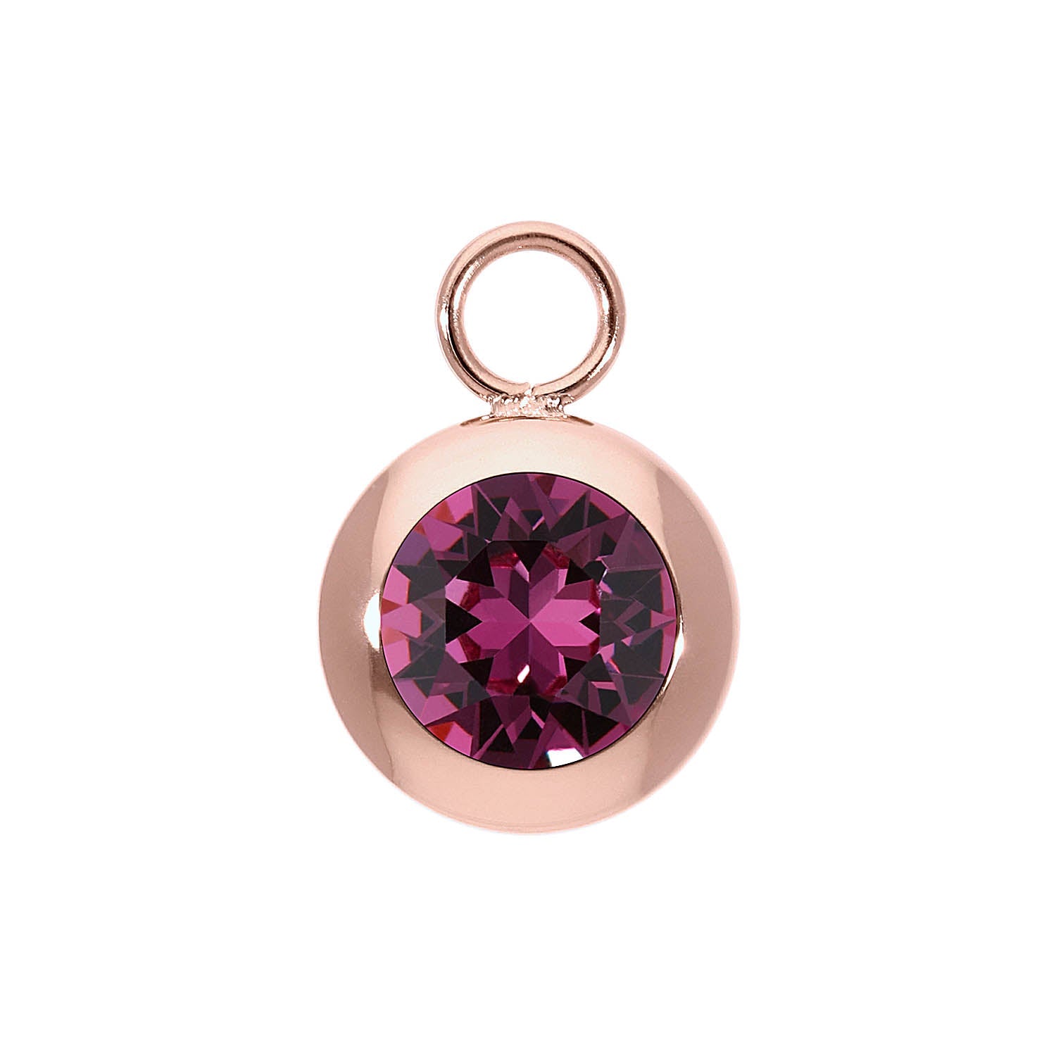 Tondo Charm 13 mm - Roségold