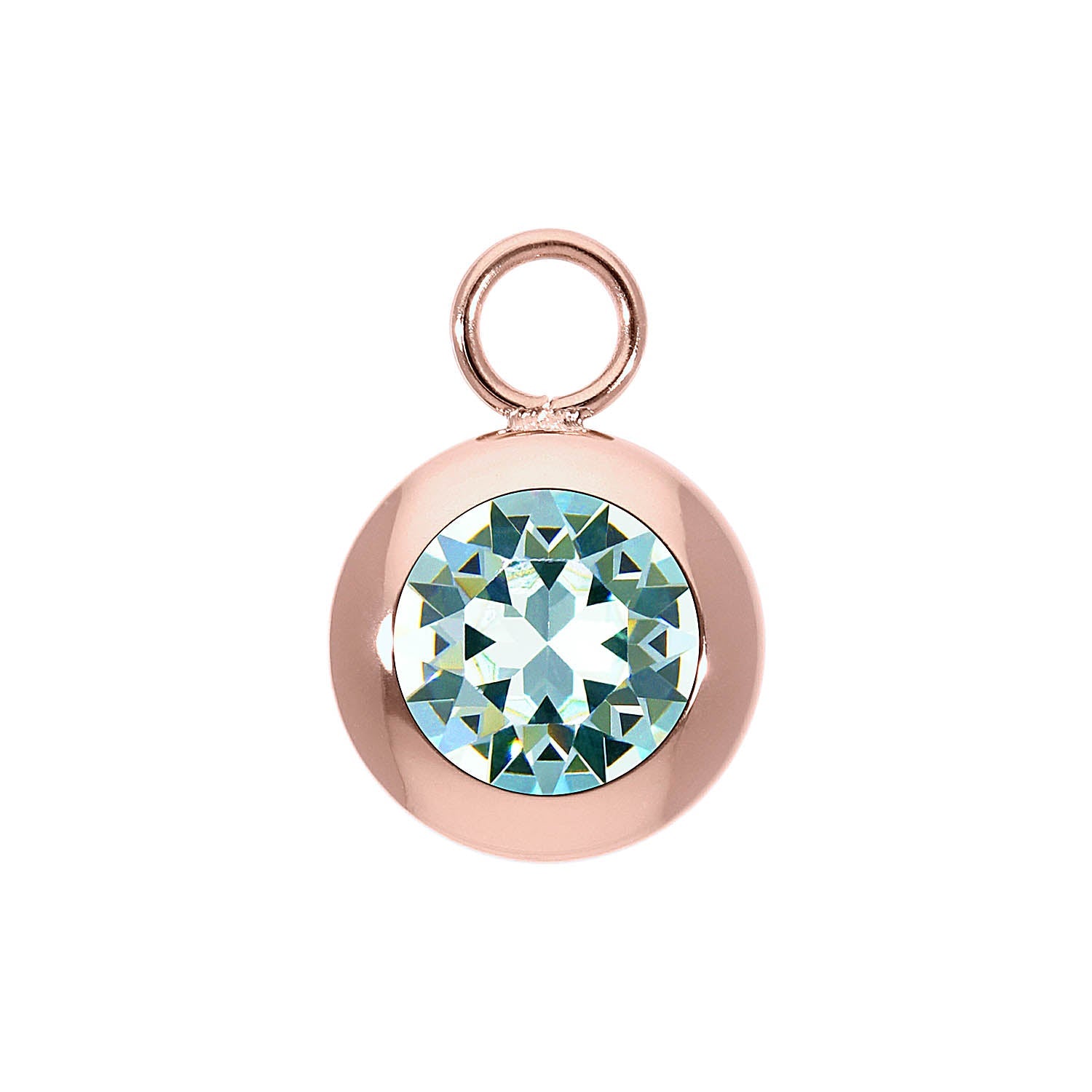 Tondo Charm 13 mm - Roségold