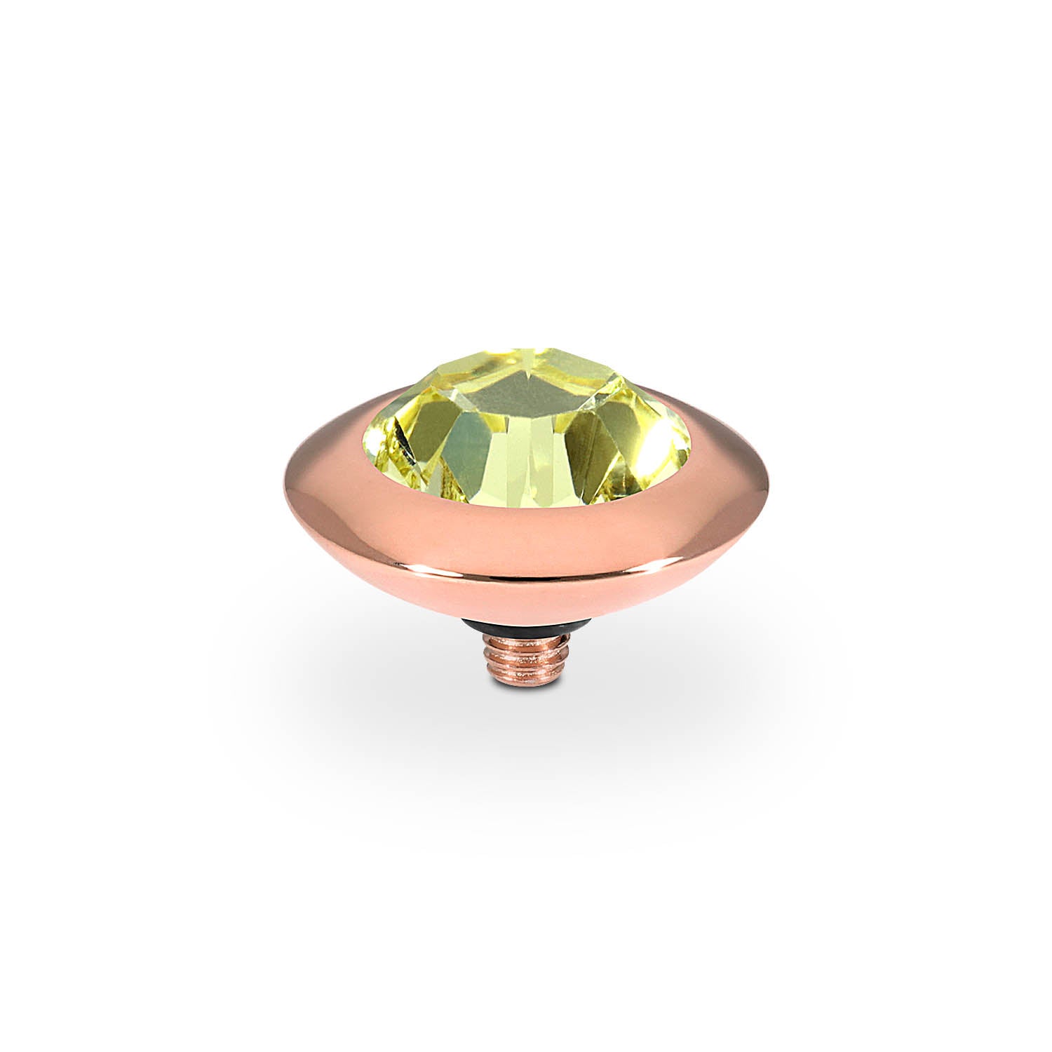 Tondo Top 13 mm - Roségold Jonquil