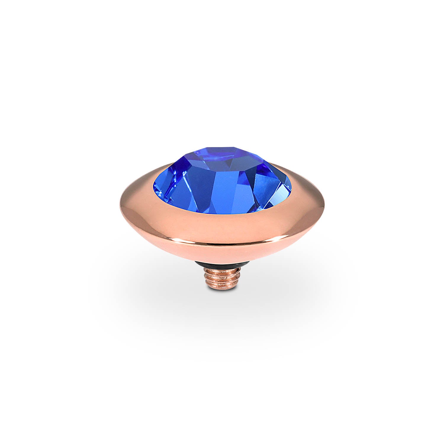 Tondo Top 13 mm - Roségold sapphire
