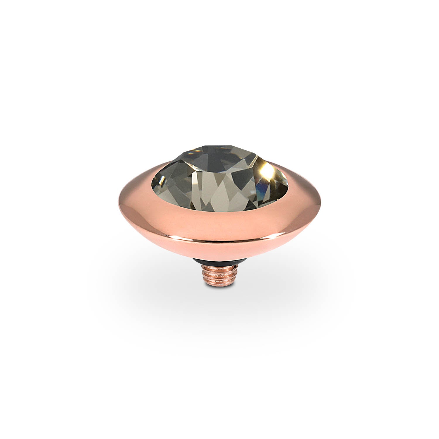 Tondo Top 13 mm - Roségold Greige