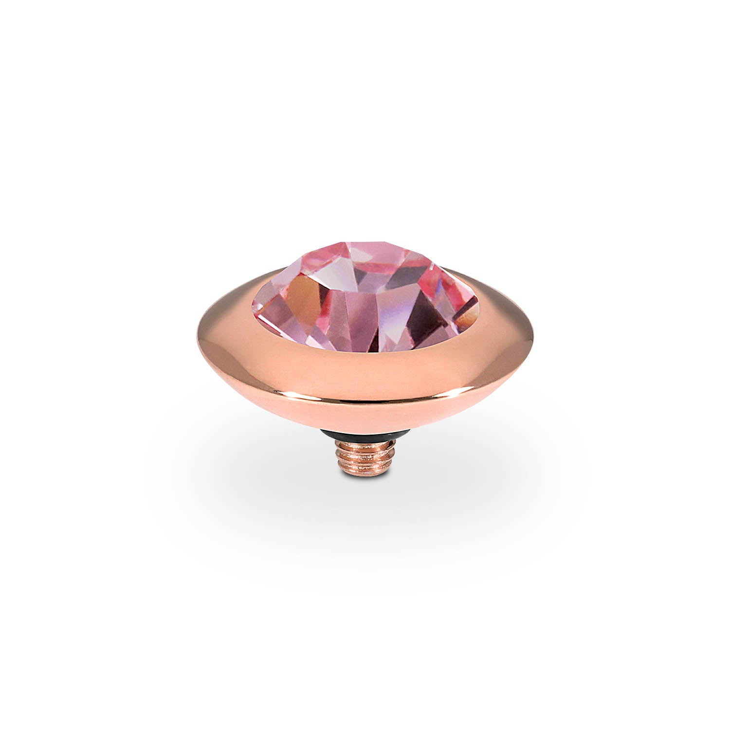 Tondo Top 13 mm - Roségold Light Rose