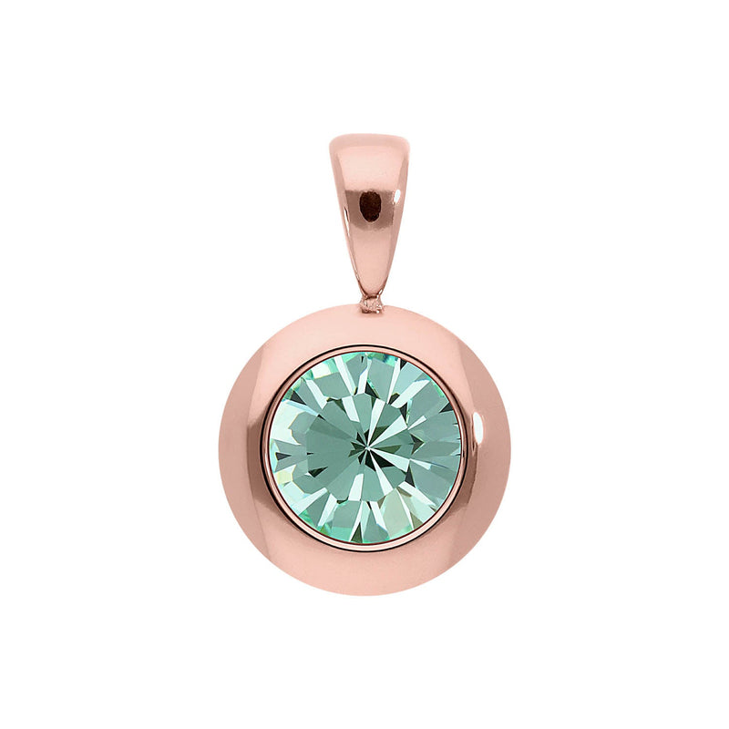 Tondo pendant 13 mm - Rose Gold