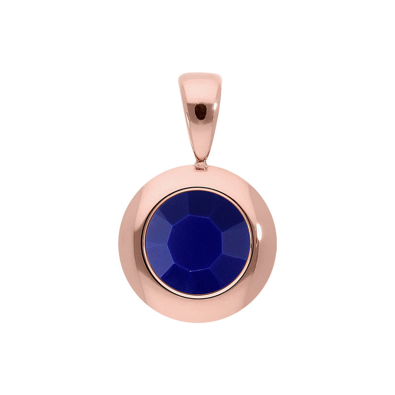 Tondo pendant 13 mm - Rose Gold