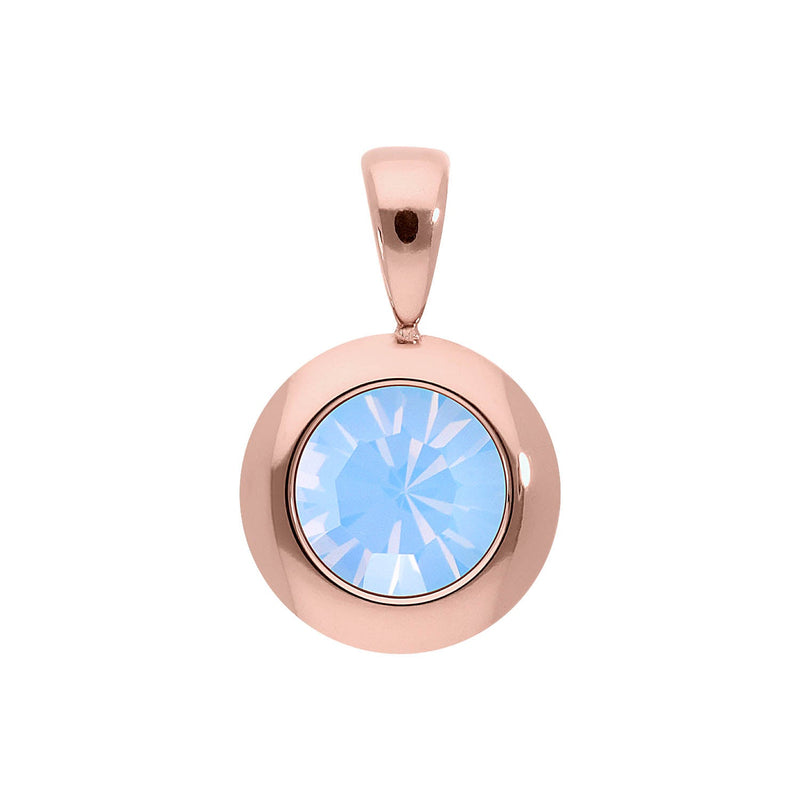 Tondo pendant 13 mm - Rose Gold