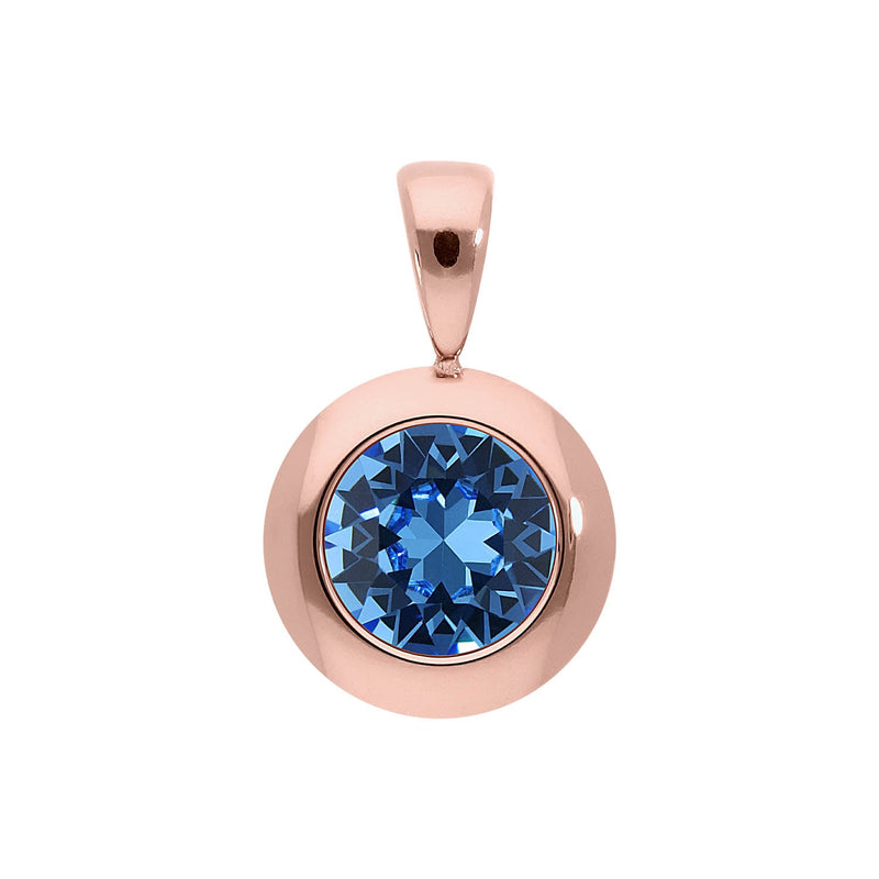 Tondo pendant 13 mm - Rose Gold