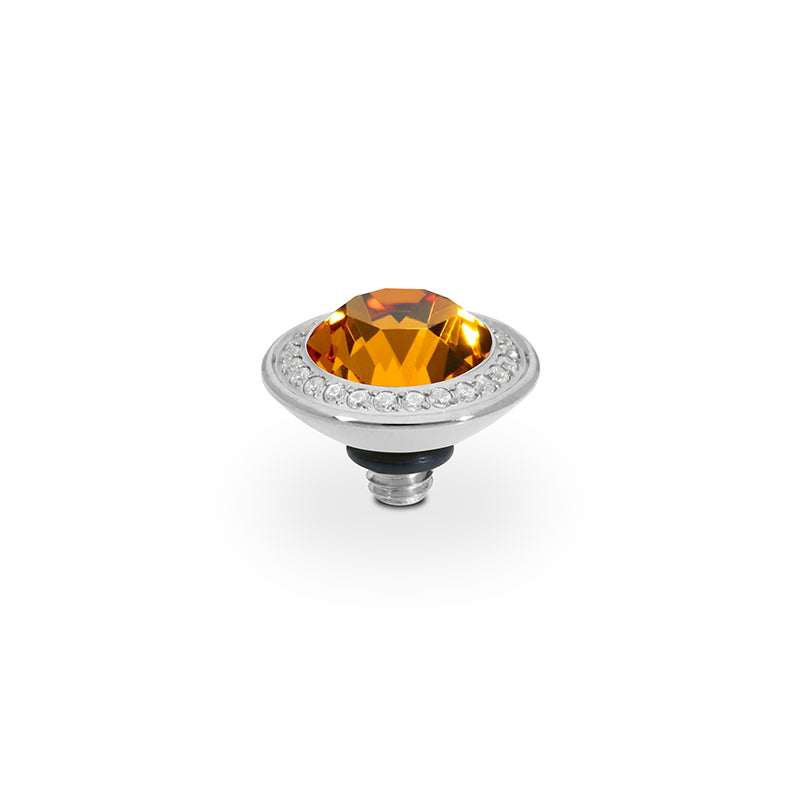 Tondo Deluxe Top 9 mm - Silber Topaz