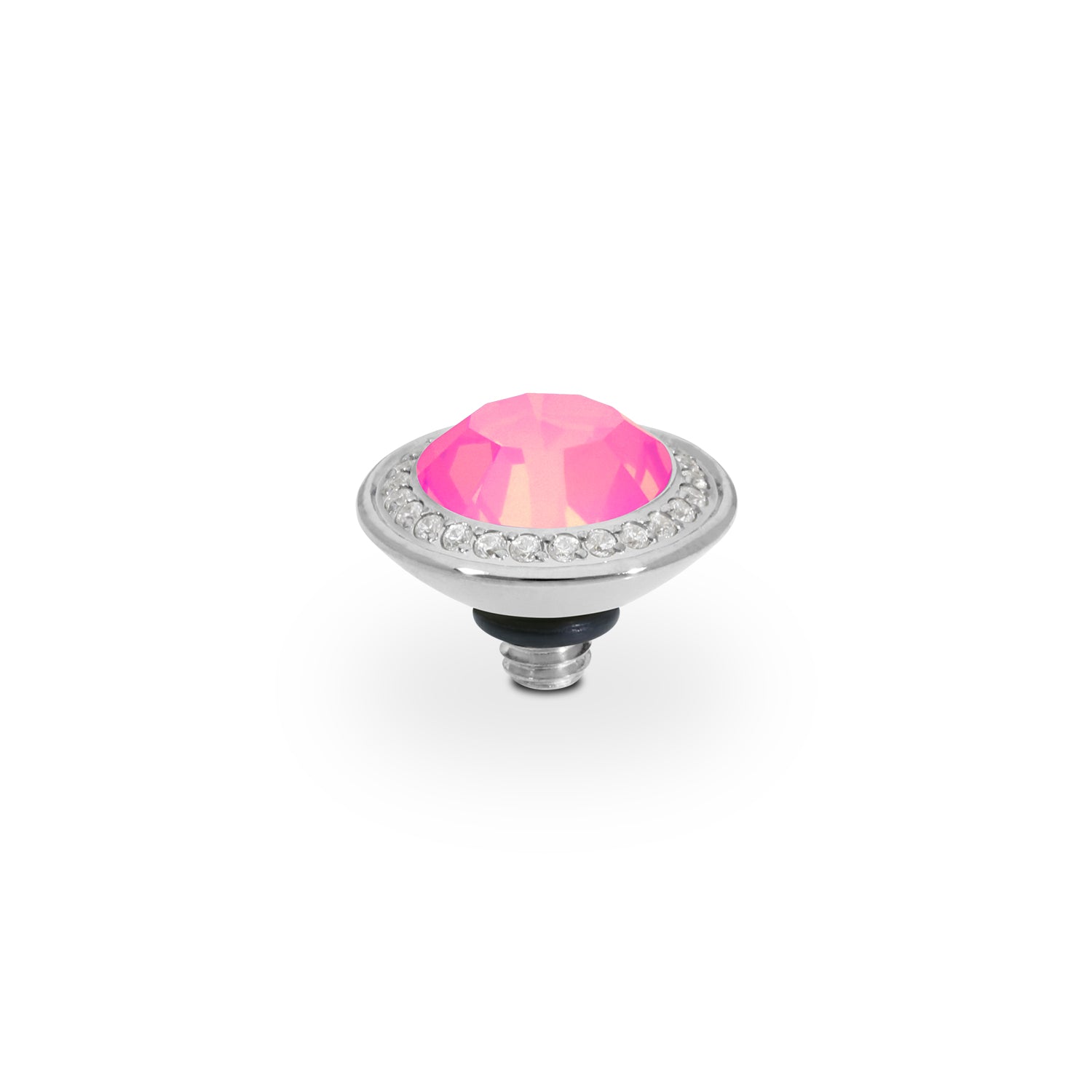 Tondo Deluxe Top 9 mm - Silber Crystal Dahlia Ignite