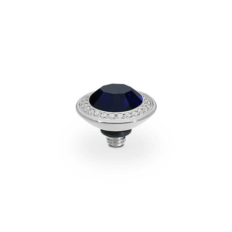 Tondo Deluxe Top 9 mm - Silber Dark Indigo
