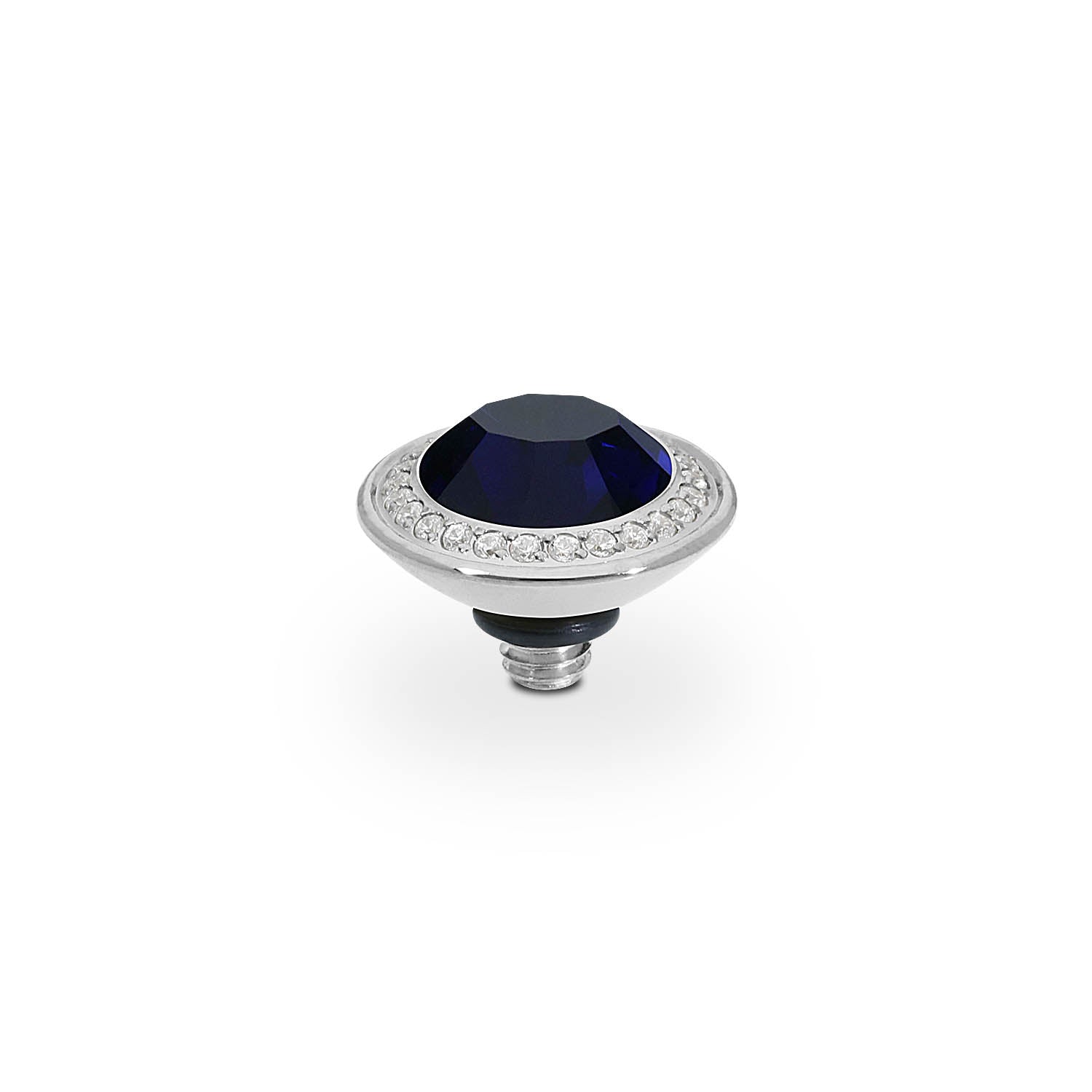Tondo Deluxe Top 9 mm - Silber Dark Indigo