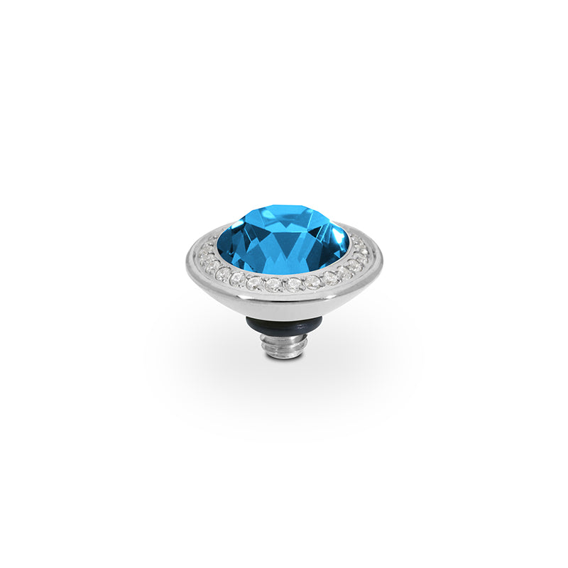 Tondo Deluxe Top 9 mm - Silber Denim Blue