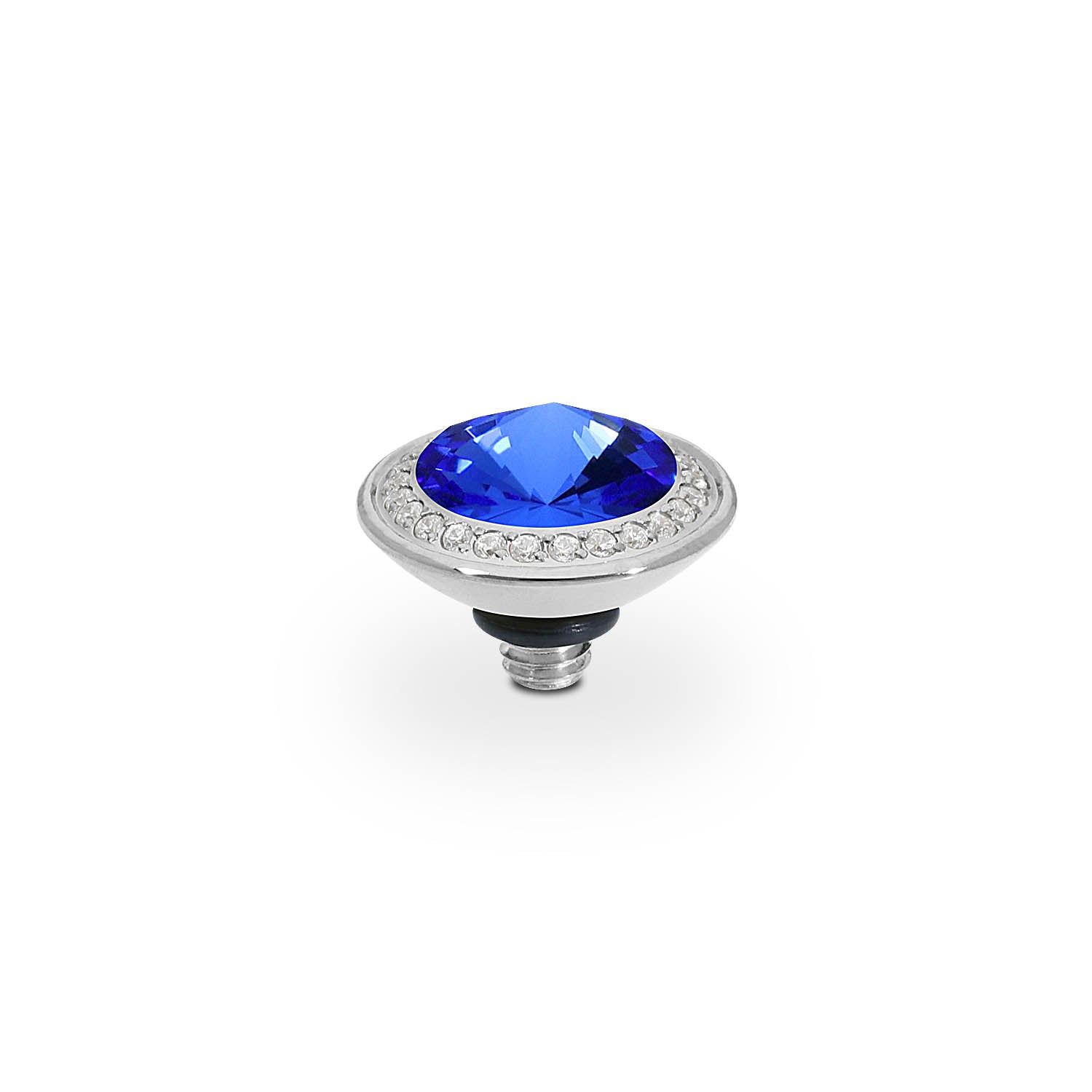 Tondo Deluxe Top 9 mm - Silber sapphire
