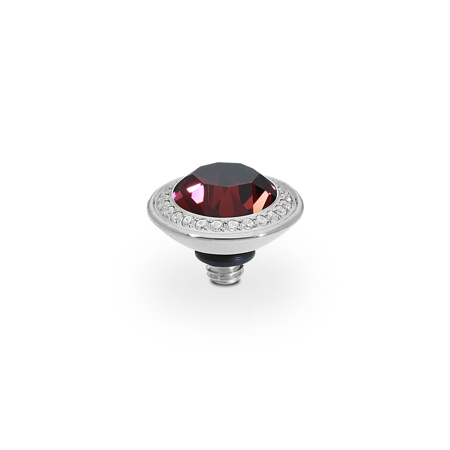 Tondo Deluxe Top 9 mm - Silber Burgundy