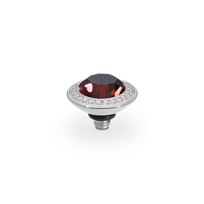 Tondo Deluxe Top 9 mm - Silber Burgundy