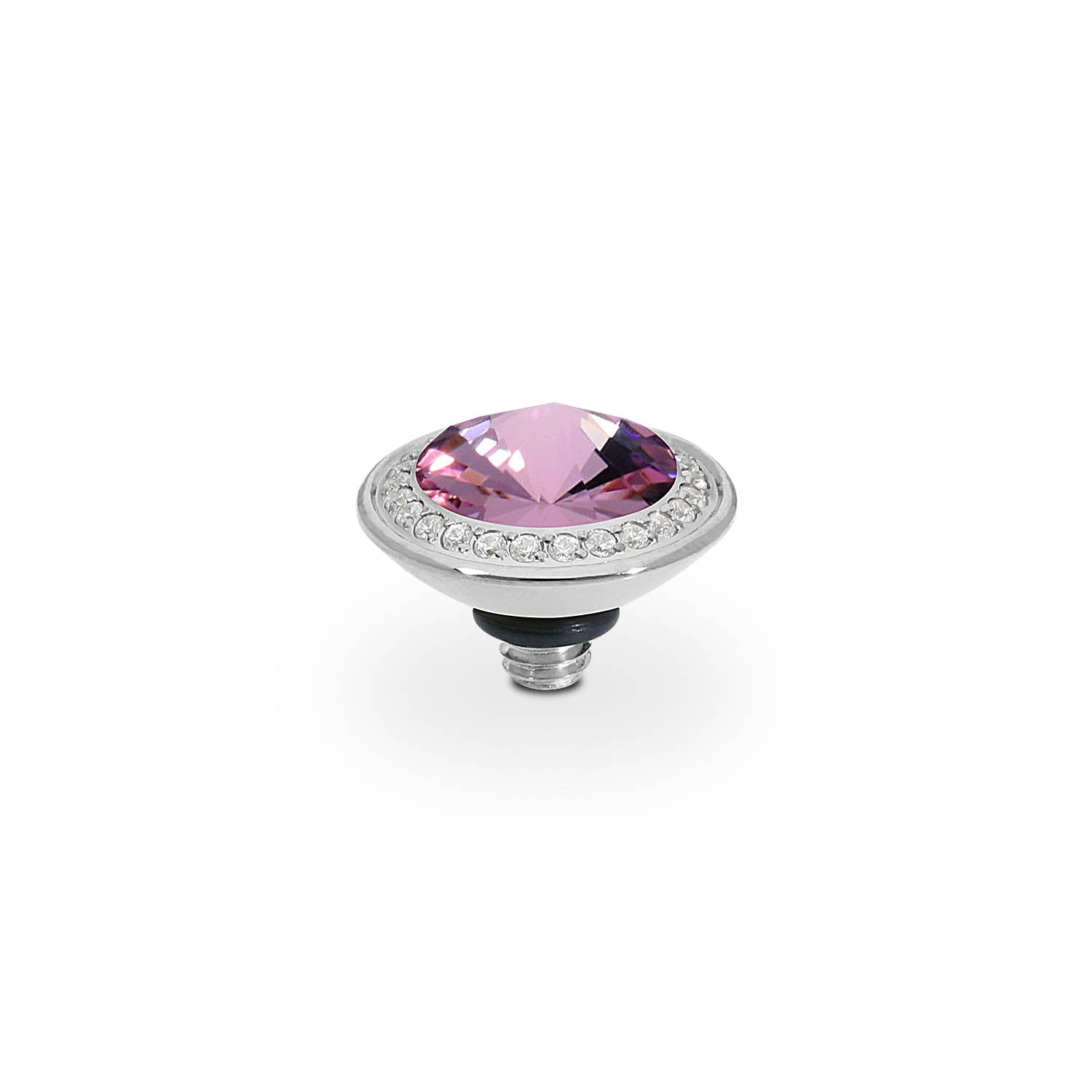 Tondo Deluxe Top 9 mm - Silber light amethyst