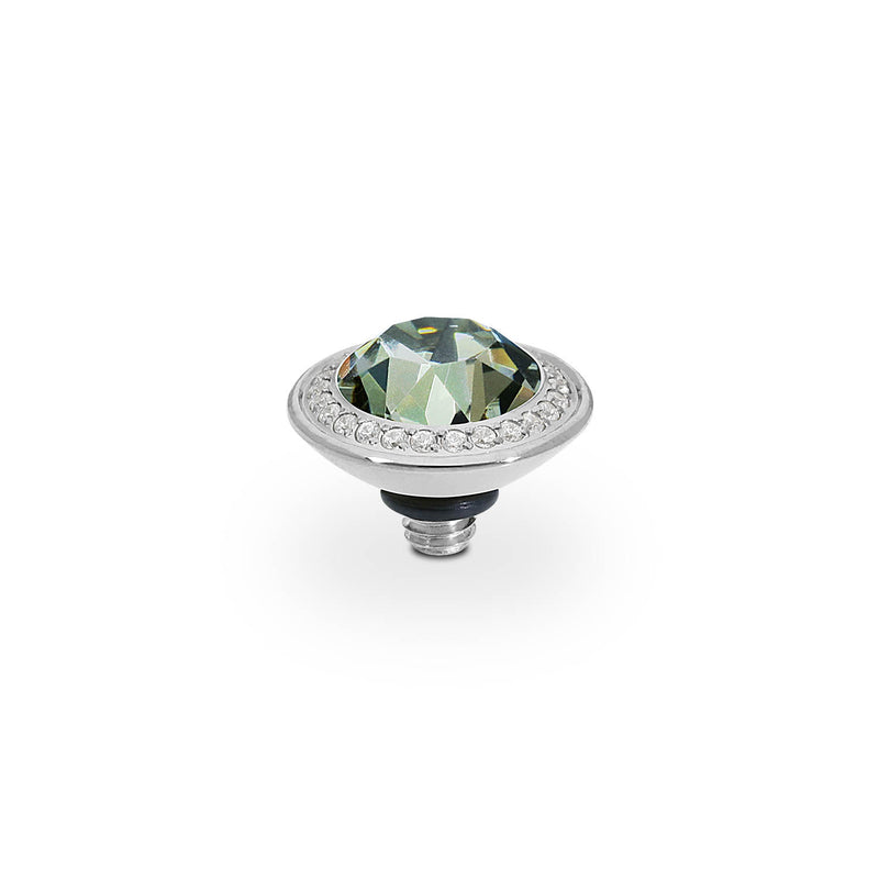 Tondo Deluxe Top 9 mm - Silber black diamond