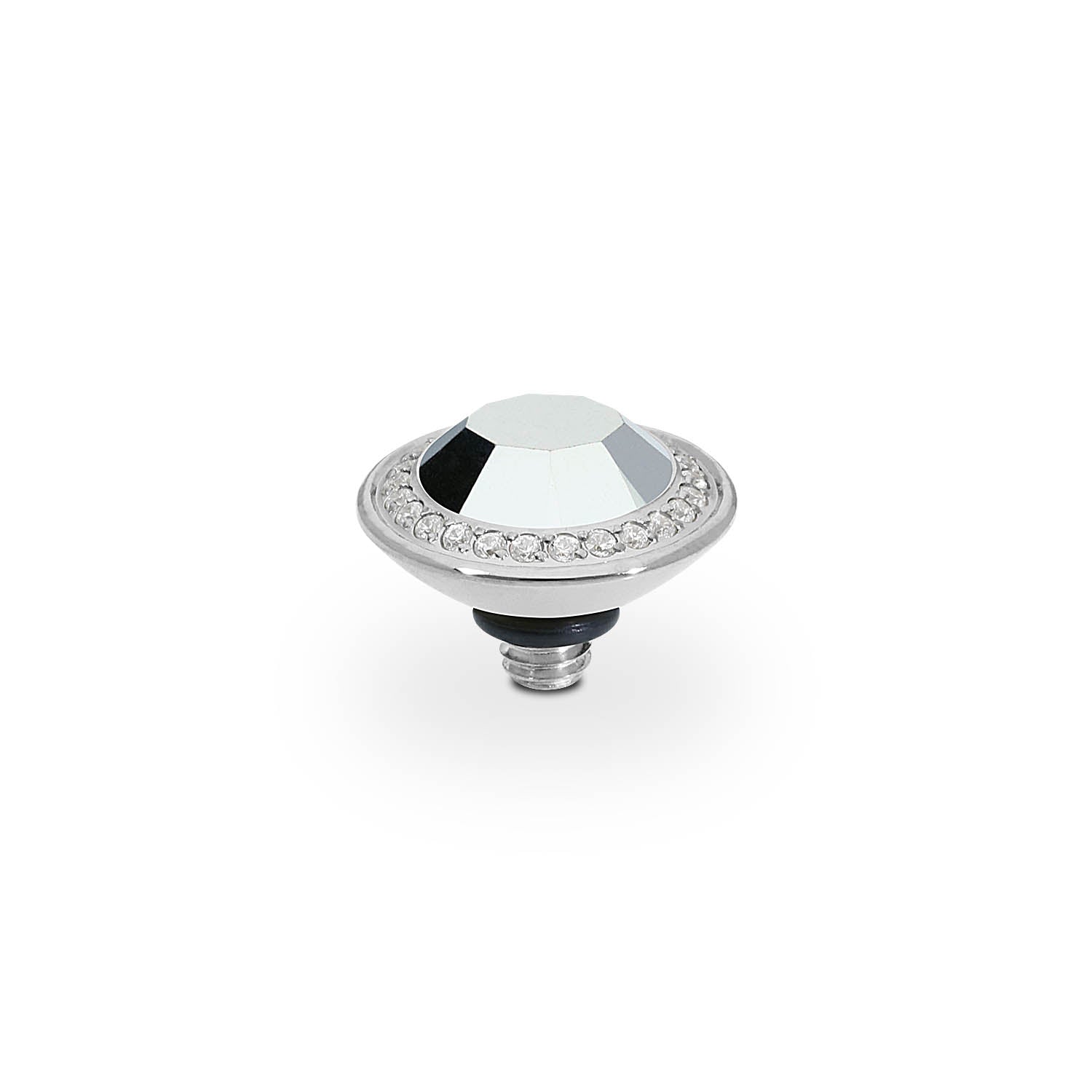 Tondo Deluxe Top 9 mm - Silber crystal labrador