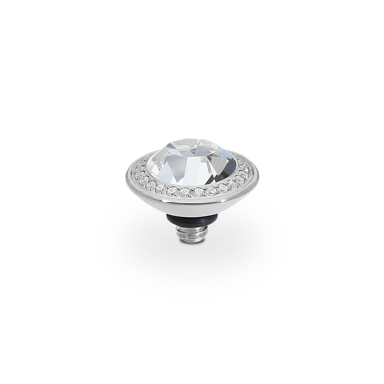 Tondo Deluxe Top 9 mm - Silber crystal
